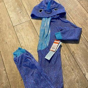 Kids’ Pajamas from Cat & Jack, Size 6 in Color Violet Storm (Narwhal)